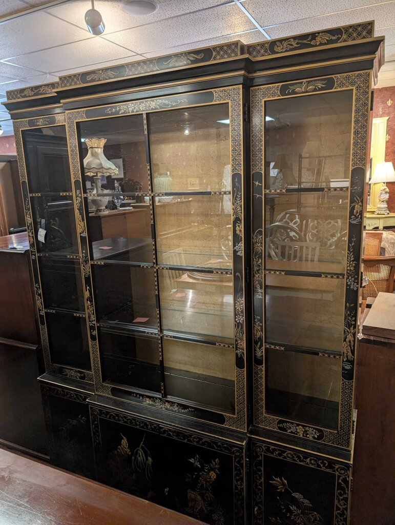 Vintage Asian Style China Cabinet