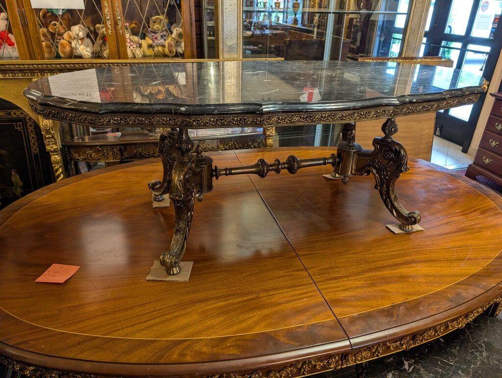 Vintage Marble Top Coffee Table