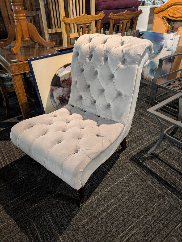 Tufted Slipper Chair