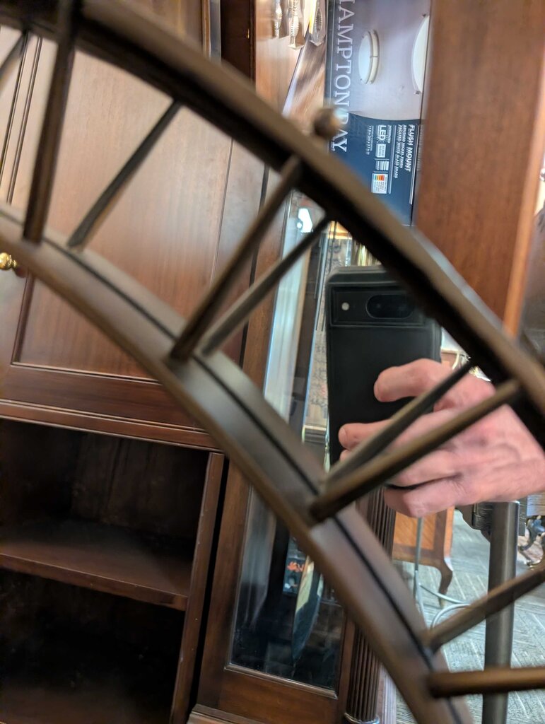 Wrought Iron Designer Mirror By Heritage
