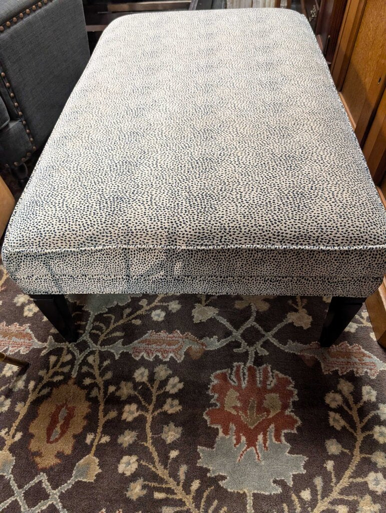 Large Ottoman By Larren Grey