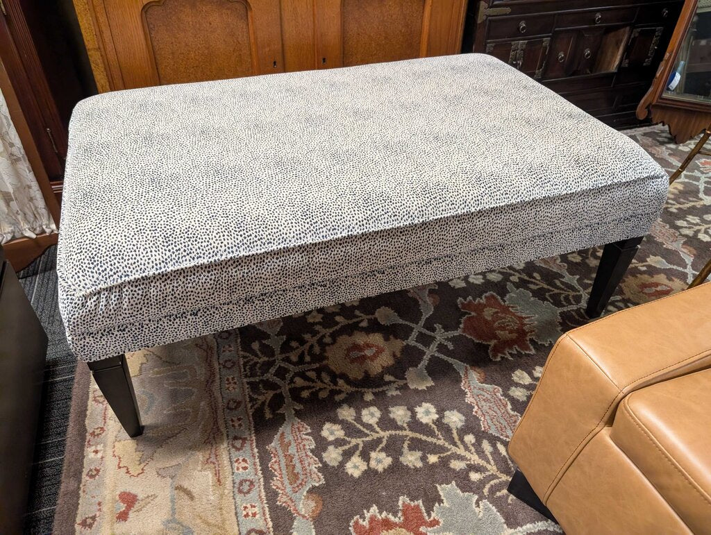 Large Ottoman By Larren Grey