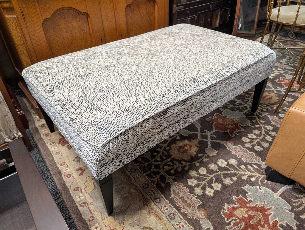 Large Ottoman By Larren Grey
