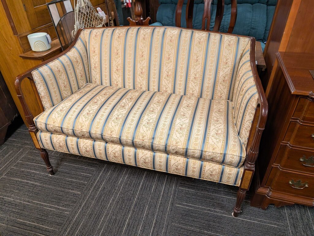 Formal Sheraton Settee By Southwood