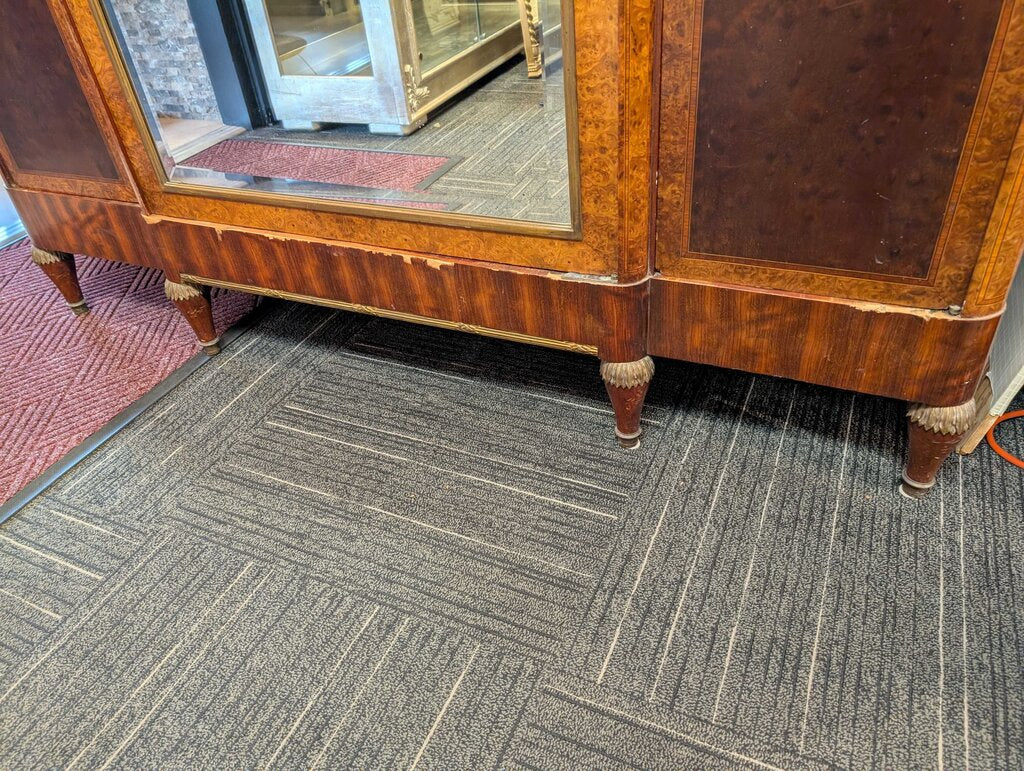 Antique French Inlaid Breakdown Armoire