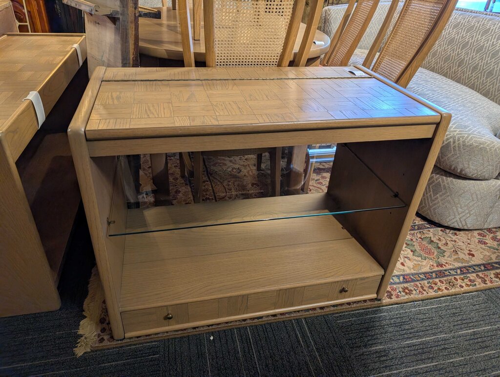 Vintage 1970s Lane Parquet Server