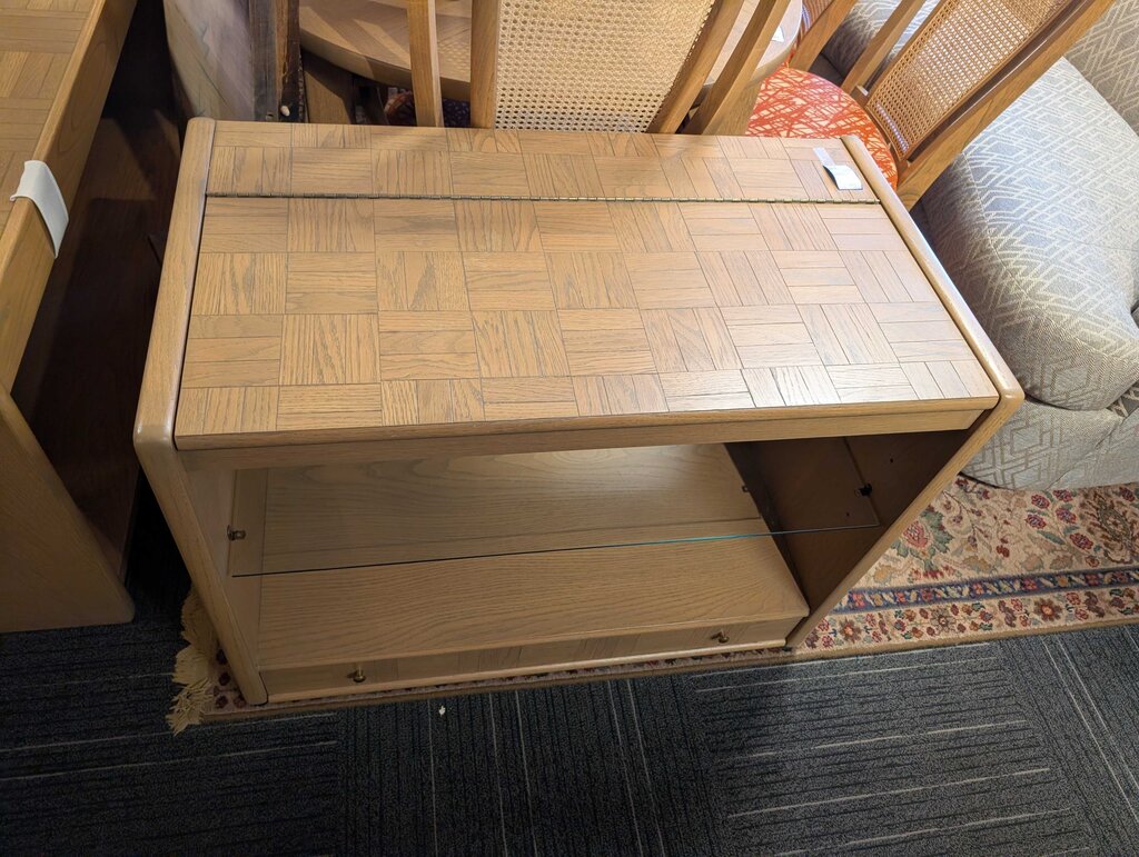 Vintage 1970s Lane Parquet Server