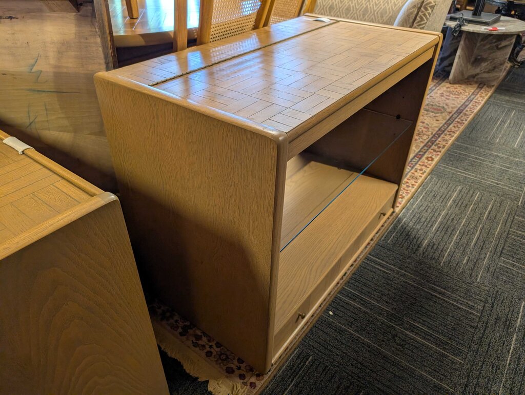Vintage 1970s Lane Parquet Server
