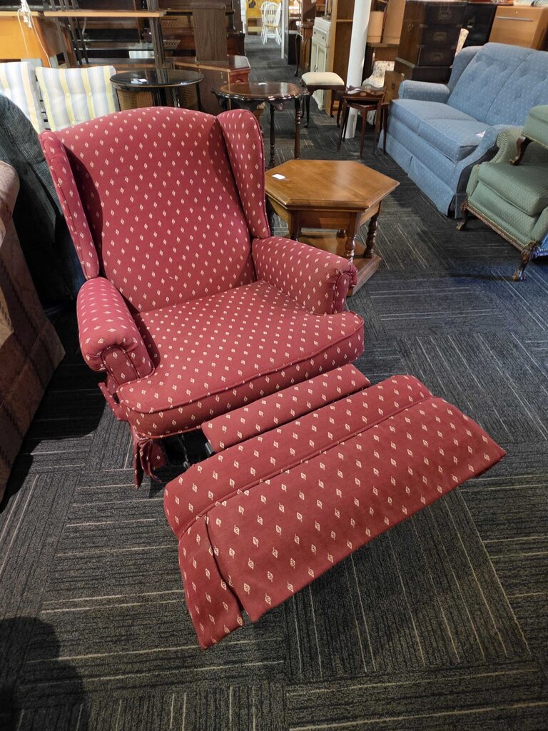 Country Upholstered Rocker / Recliner by Barca-Lounger
