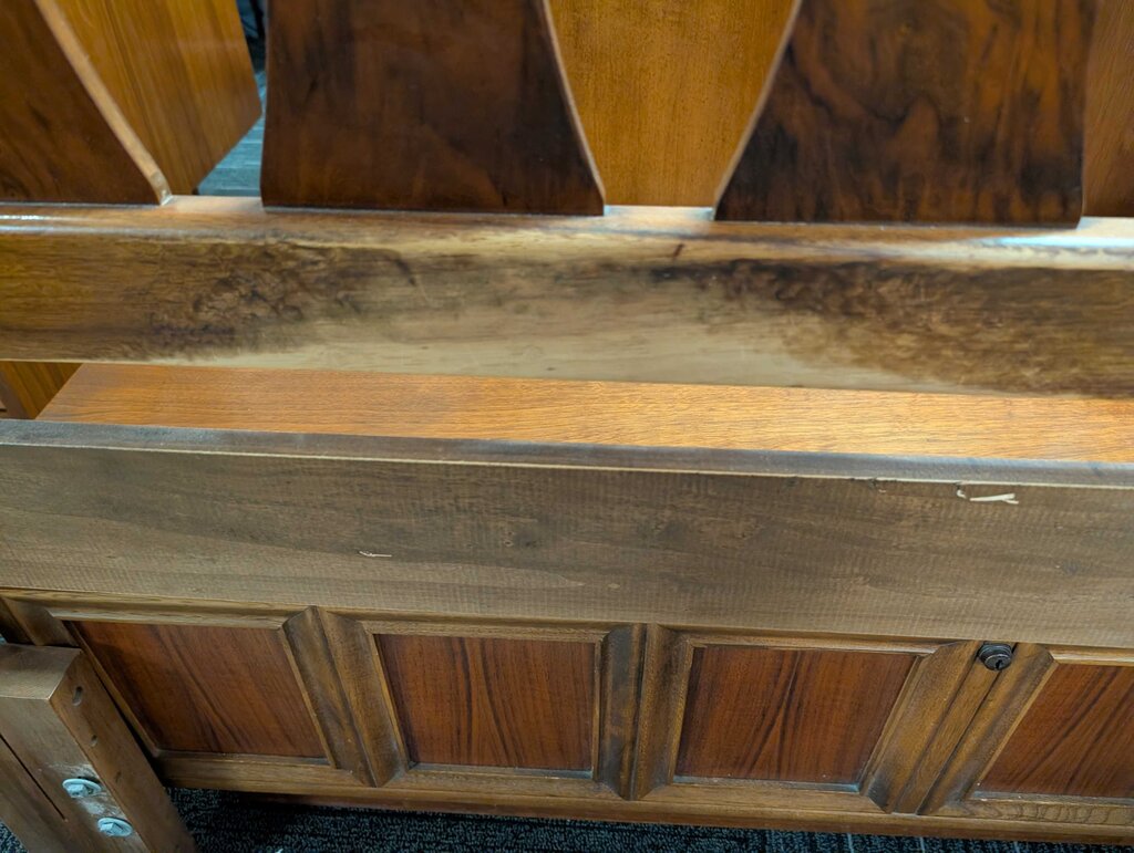 Mid Century Modern Full Size Headboard