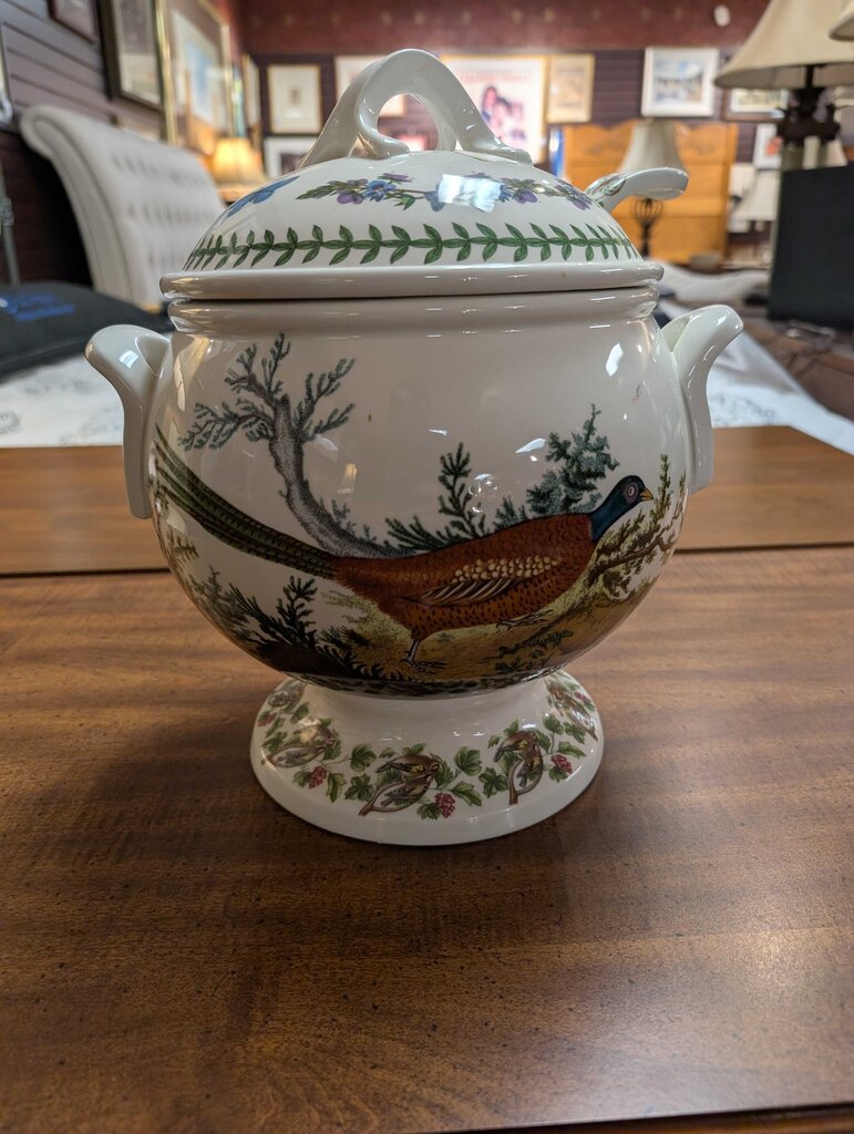Portmeirion Soup Tureen & Ladle (Birds of Britain)