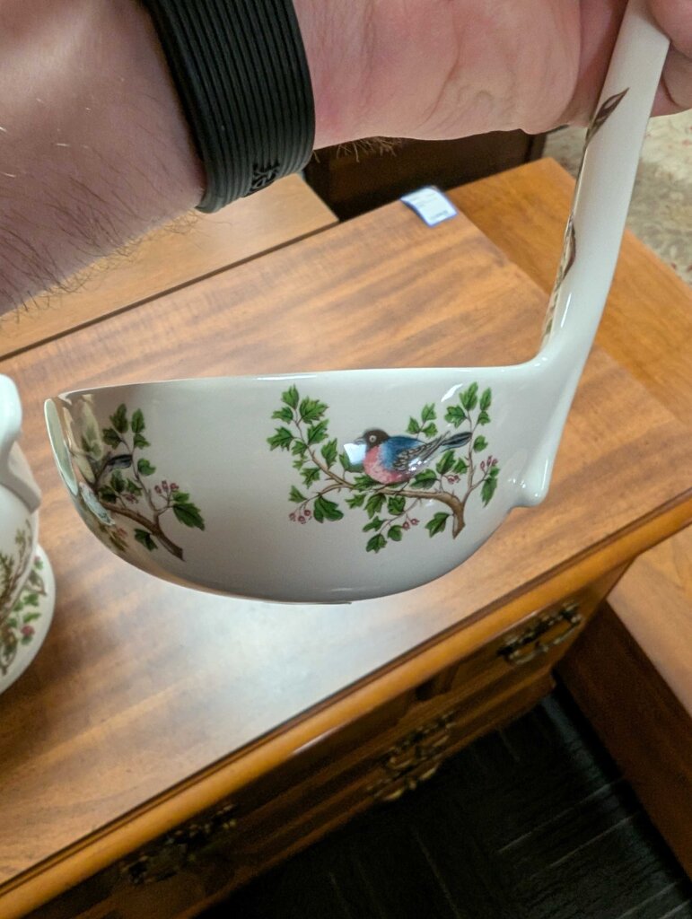 Portmeirion Soup Tureen & Ladle (Birds of Britain)