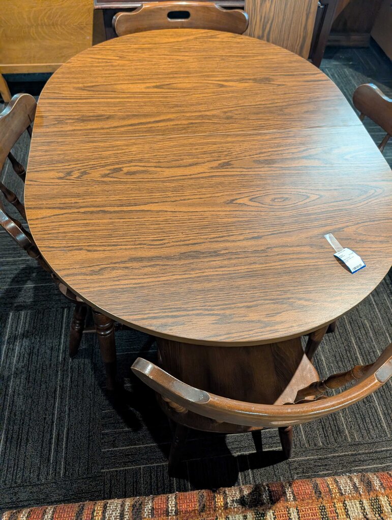 Vintage Table With Chairs
