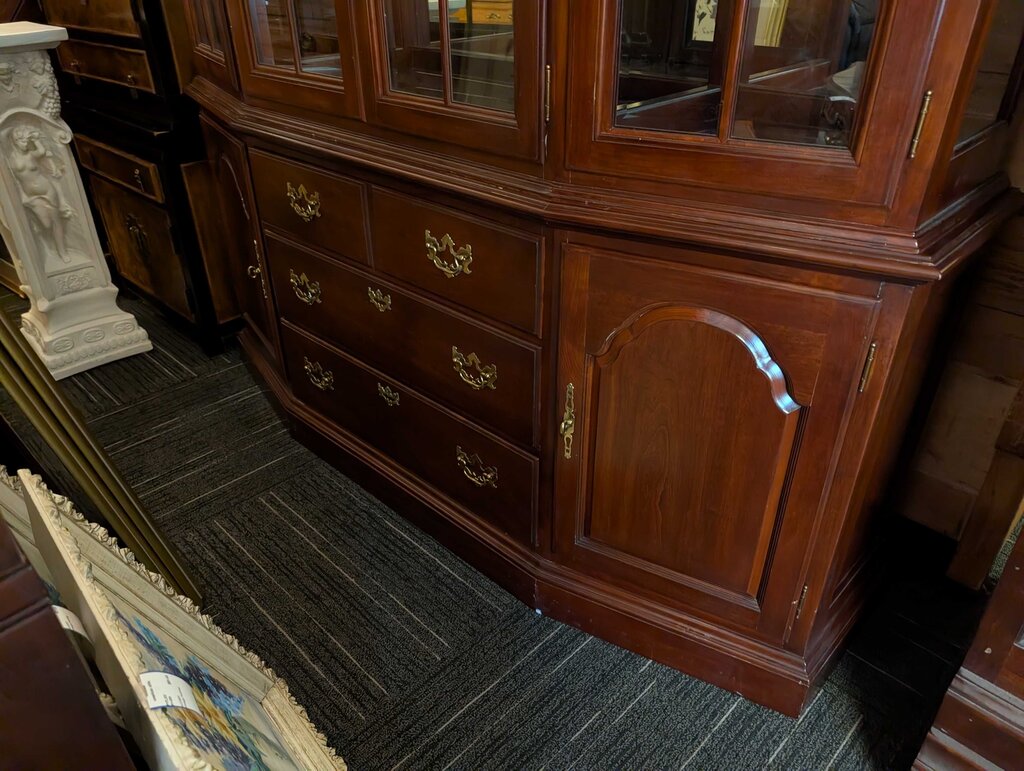 Cherry China Cabinet By Lineage