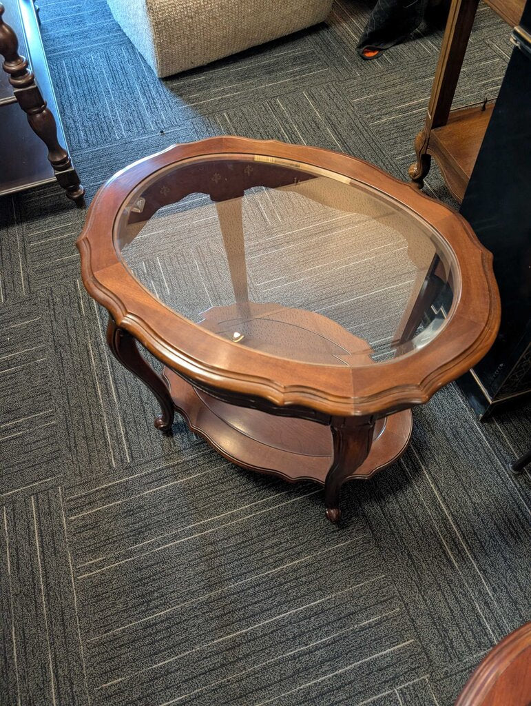 Glass top Side Table