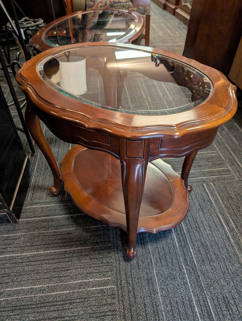 Glass top Side Table