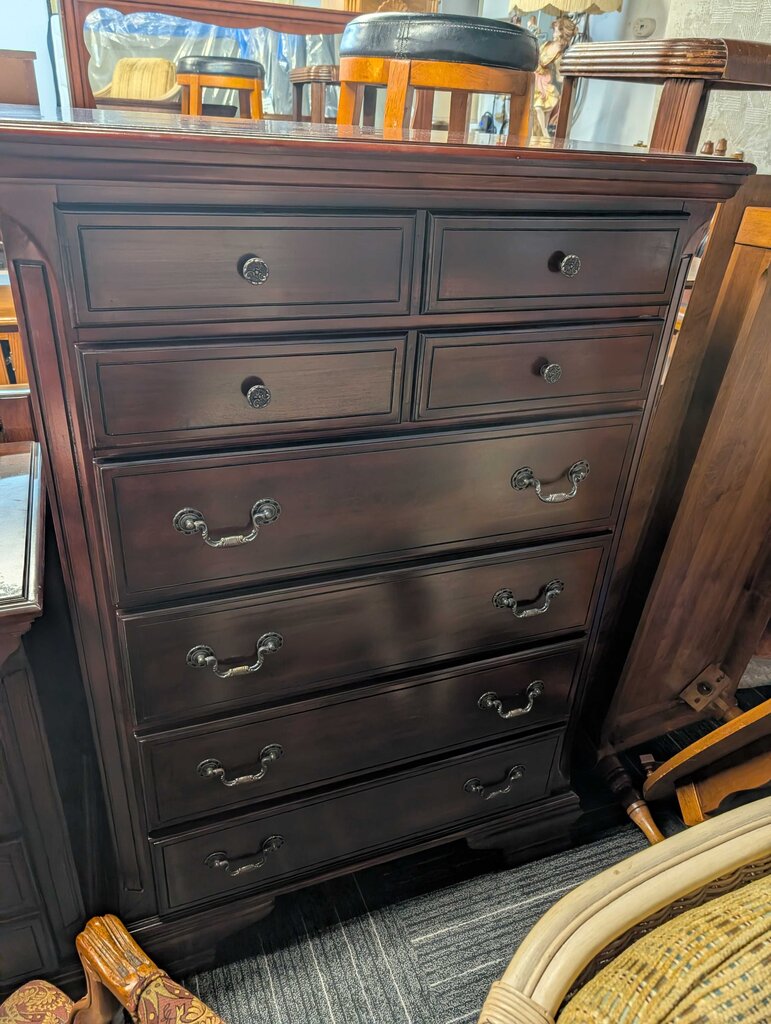 Vintage Six Drawer Chest