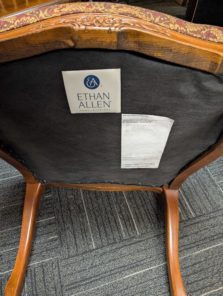 Formal French Arm Chair By Ethan Allen