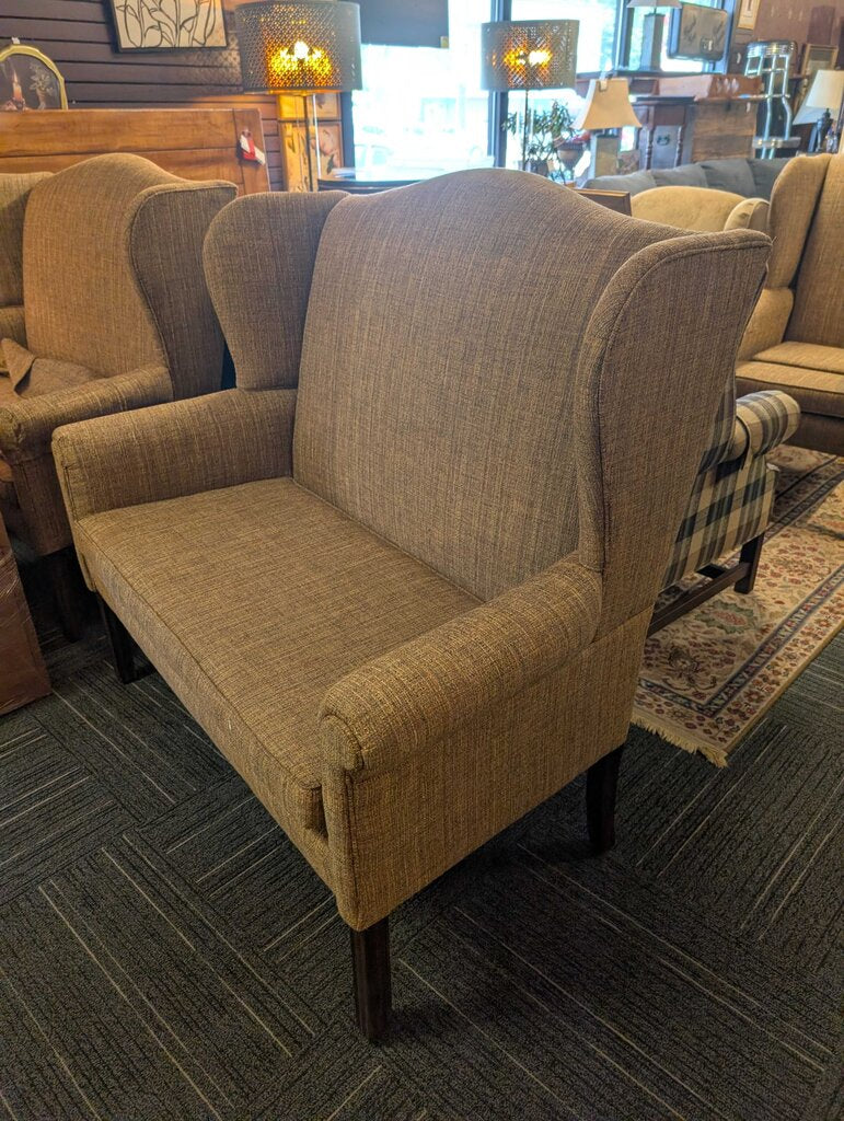 Formal Wingback Loveseat By Angel House Designs