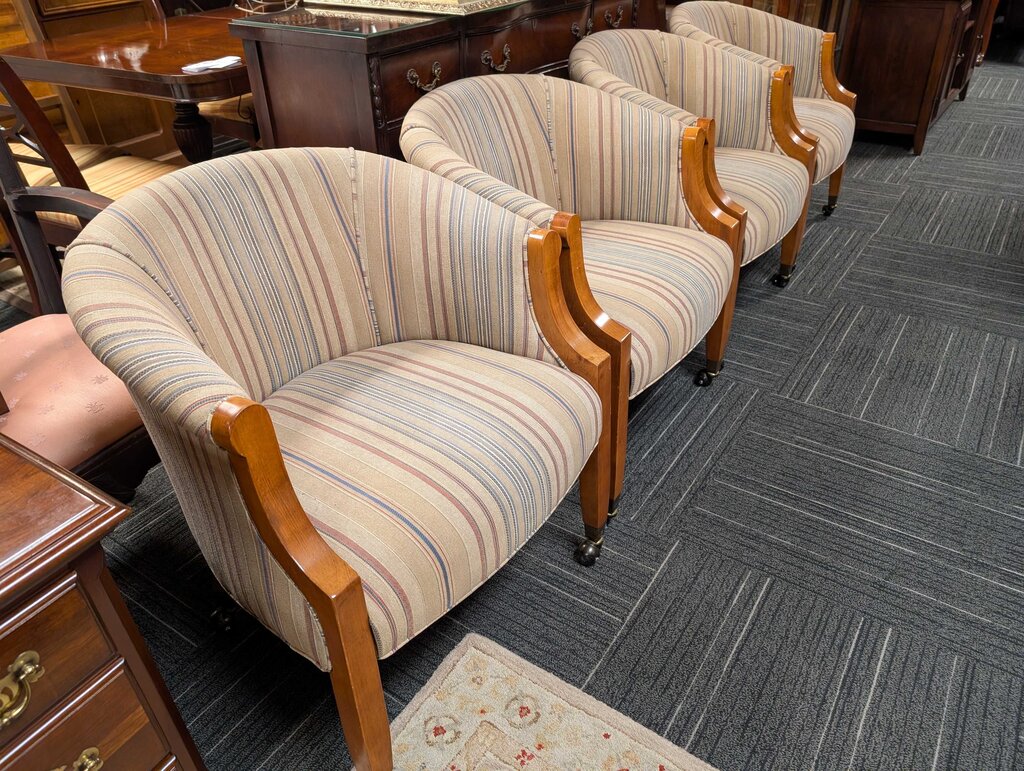 Four Knob Creek Chairs On Casters