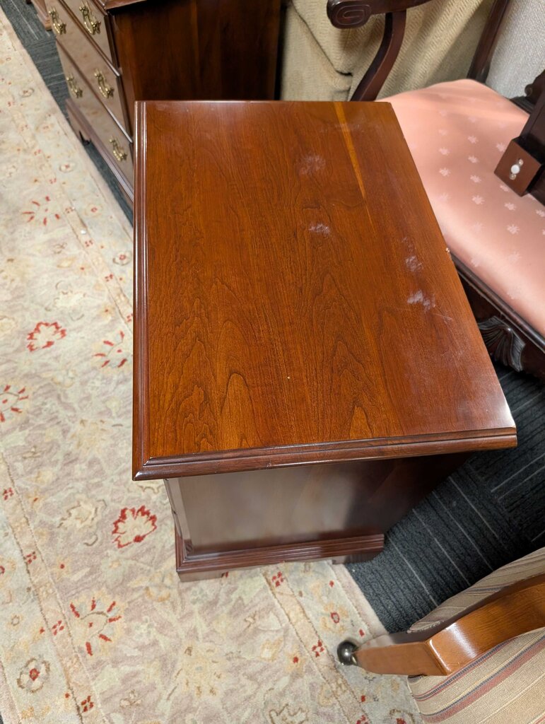 Cherry Knob Creek Three Drawer Nightstand