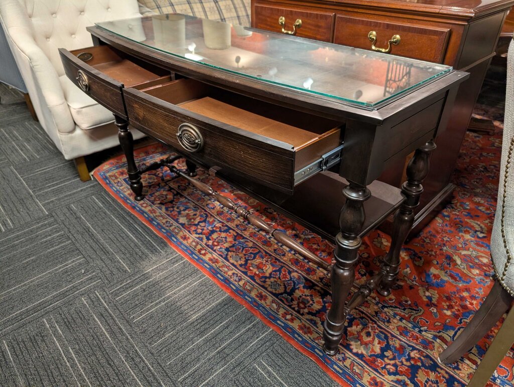 Two Drawer Console Table By Hooker