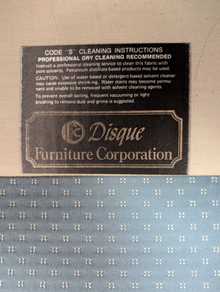 Formal Wingback Chair By Disque