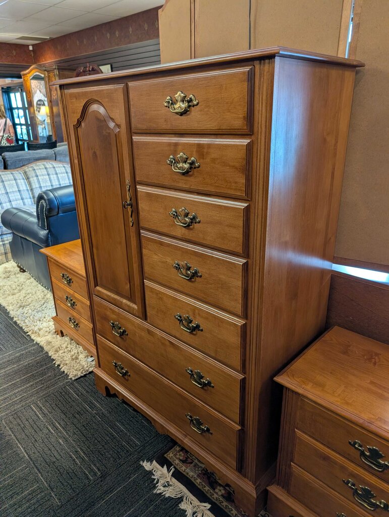 Maple Chifforobe By Tell City
