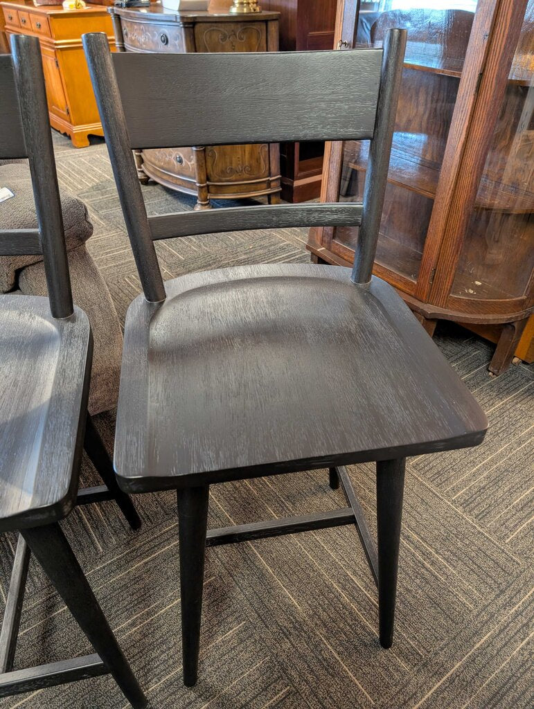 Pair Of Crate And Barrell Counter Height Stools