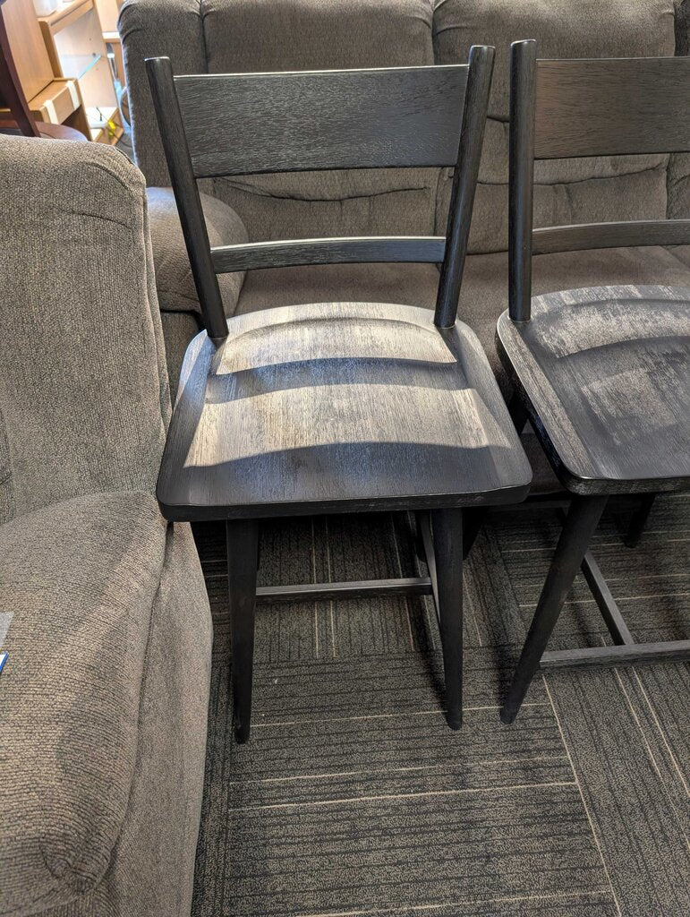 Pair Of Crate And Barrell Counter Height Stools