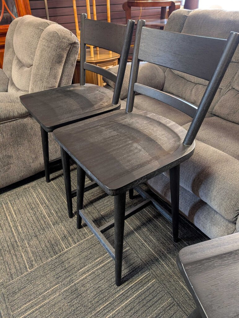 Pair Of Crate And Barrell Counter Height Stools