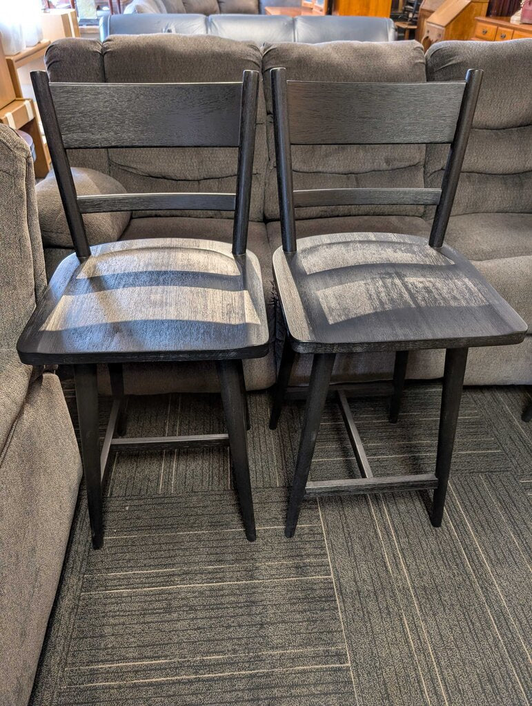 Pair Of Crate And Barrel Counter Height Stools