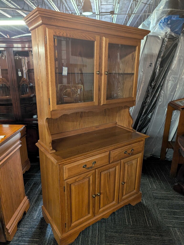 Oak China Cabinet
