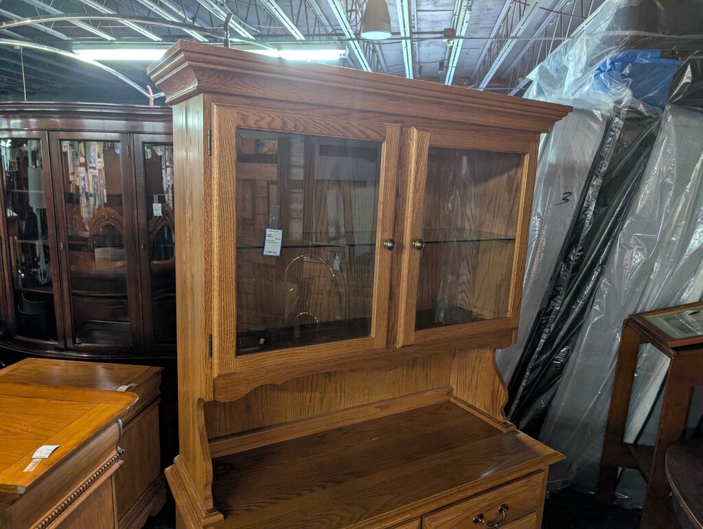 Oak China Cabinet