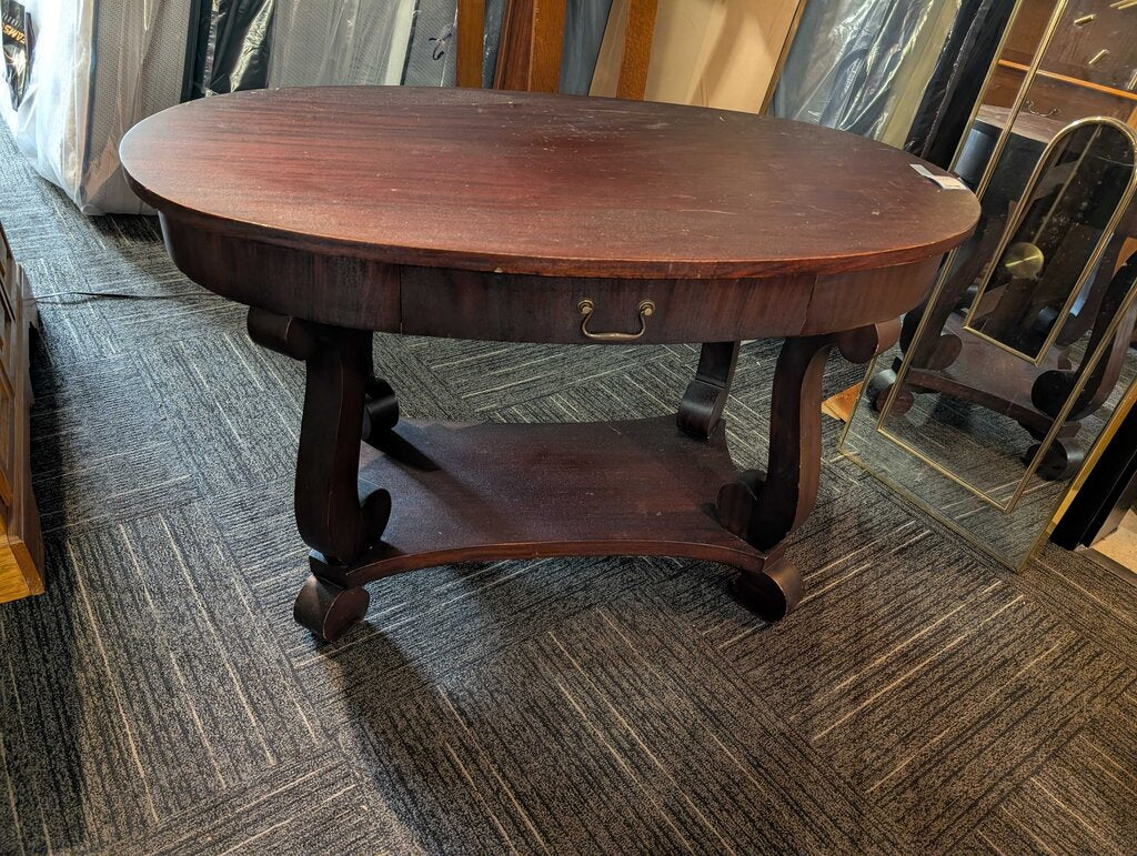 Antique Library Table