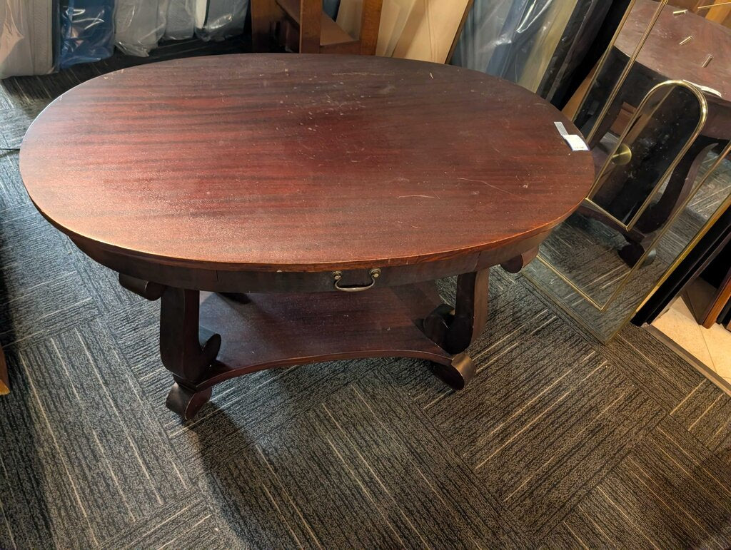 Antique Library Table