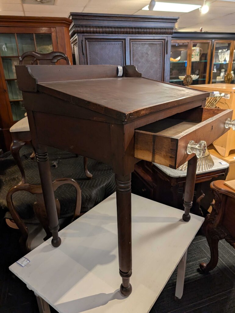Antique One Drawer Writing Desk