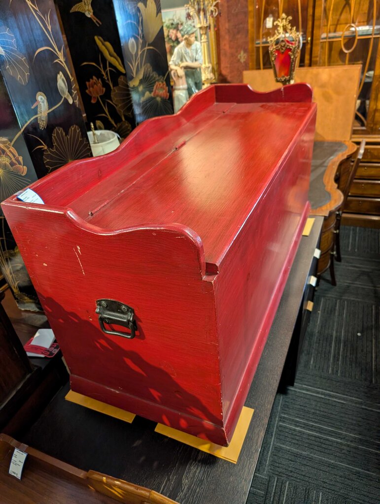 Painted Blanket Chest
