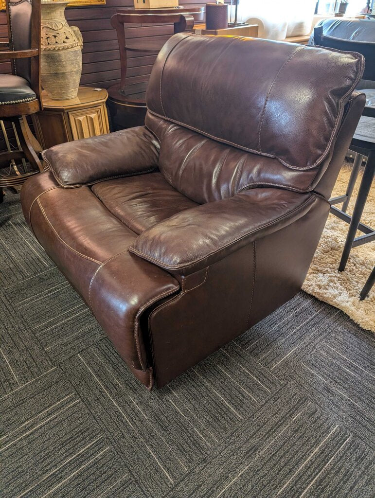 Leather Power Recliner