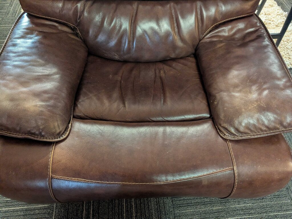 Leather Power Recliner