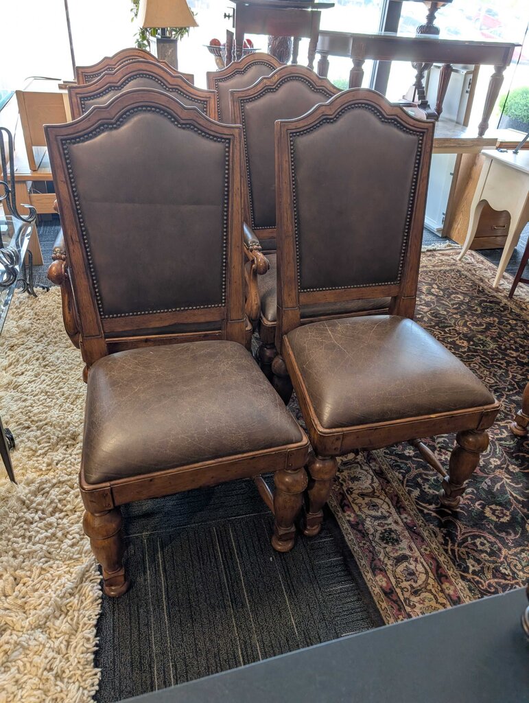 Six Country French Chairs
