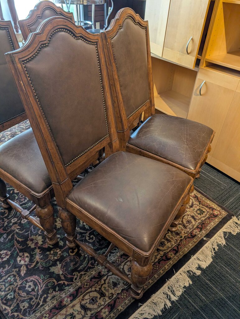 Four Country French Chairs