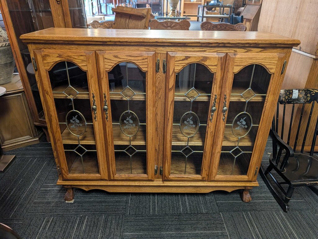 Vintage Oak Bookcase