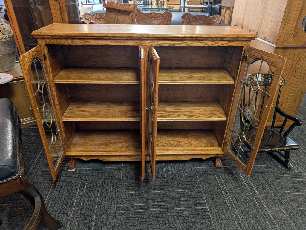 Vintage Oak Bookcase