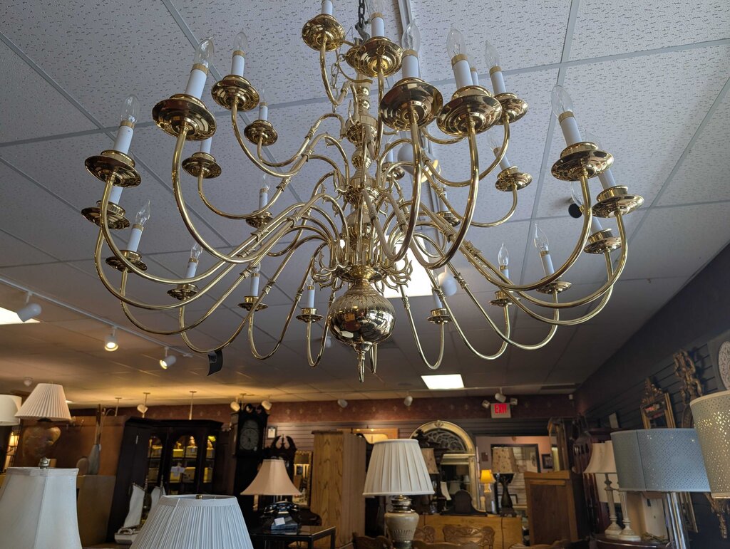 Brass Chandelier