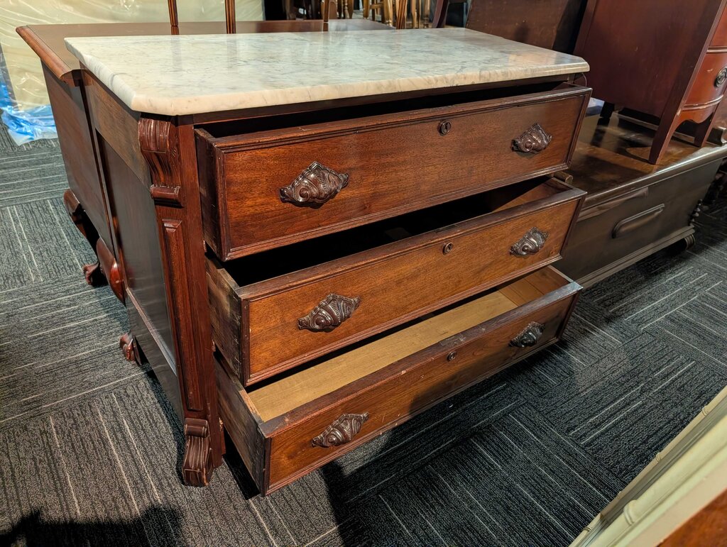 Victorian Marble Top Dresser