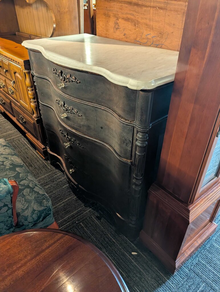 Antique Marble Top Dresser