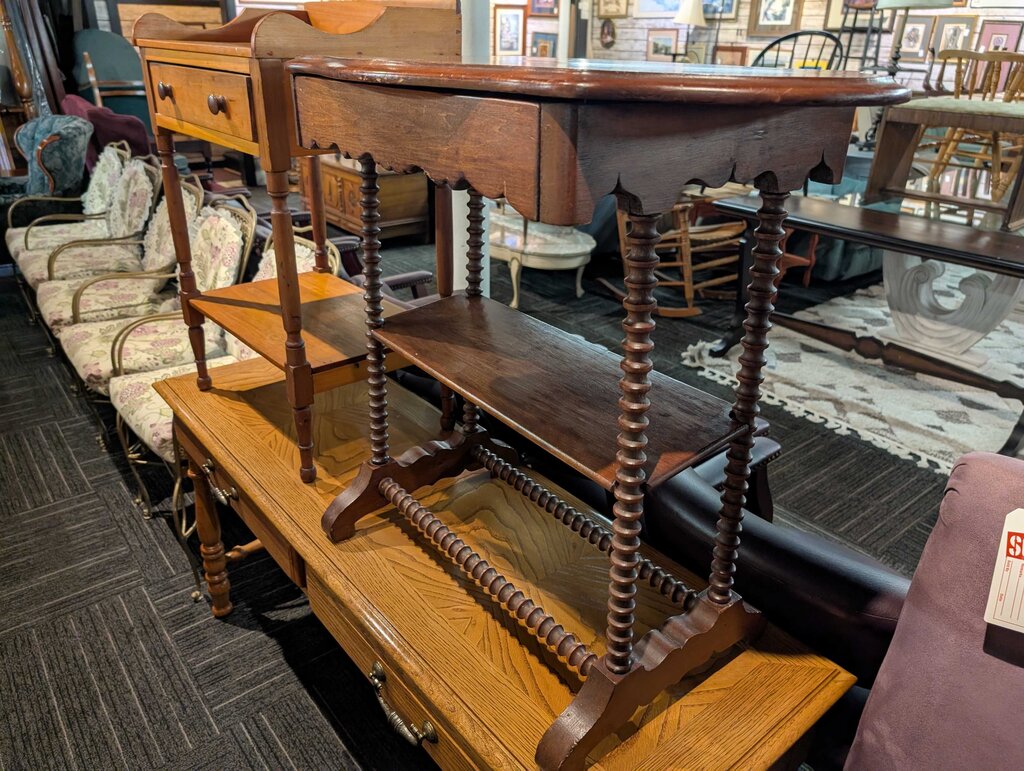 Antique One Drawer Stand