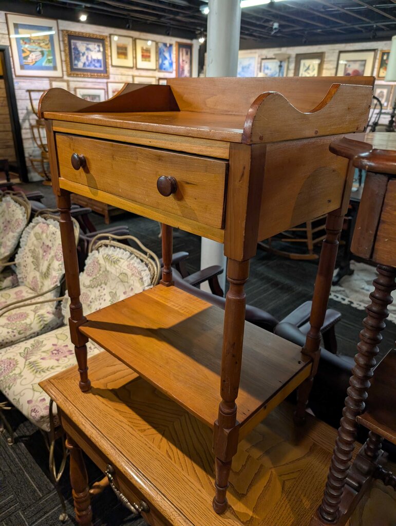 Antique One Drawer Stand