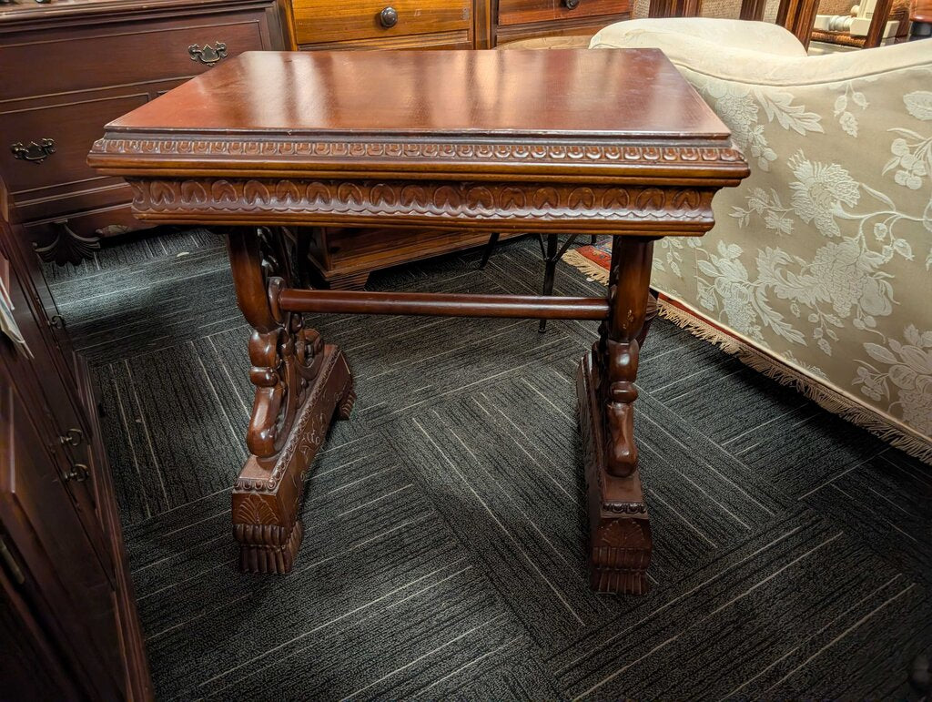 Carved Entry Table